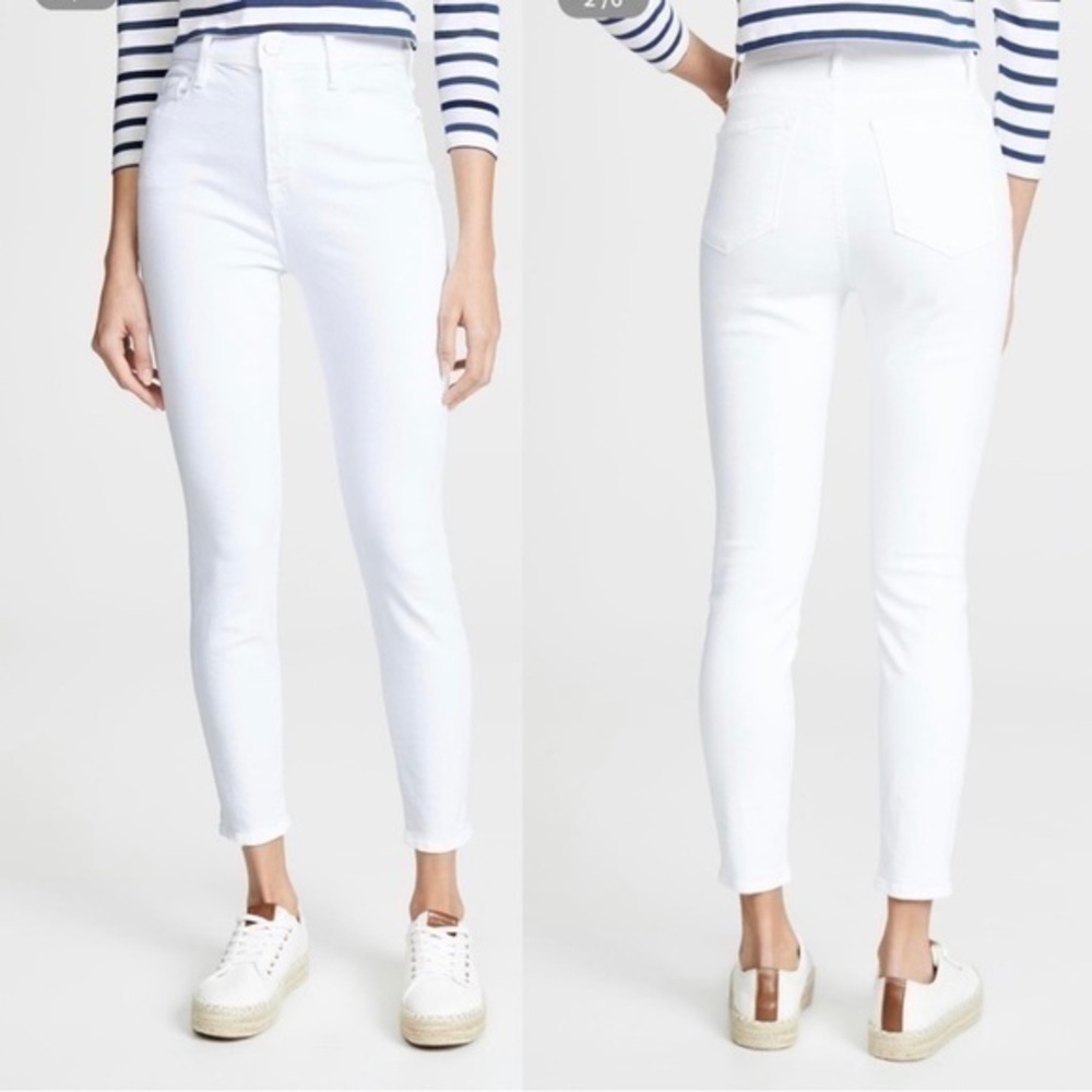 ✅ NWT Frame Jeans Ali High Rise Cigarette Skinny in White